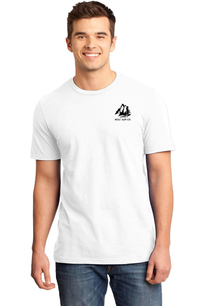 Men's Logo T-Shirt - White - ROC Paddleboards