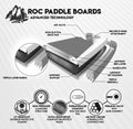 10' Alliance HD Pack - Carbon - ROC Paddleboards