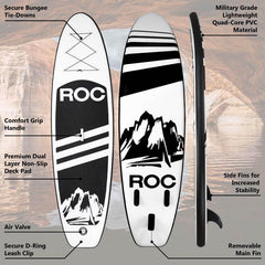 10\' Explorer – ROC Paddleboards | SUP-Boards