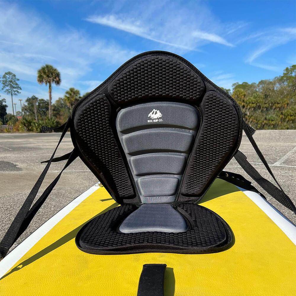 Inflatable Paddle Board Seat - Kayak Seats With Back Support Inflatable  Stand Up Paddle Board Seat Canoe Sup Paddle Boards For Adults Thick Grey  Boat